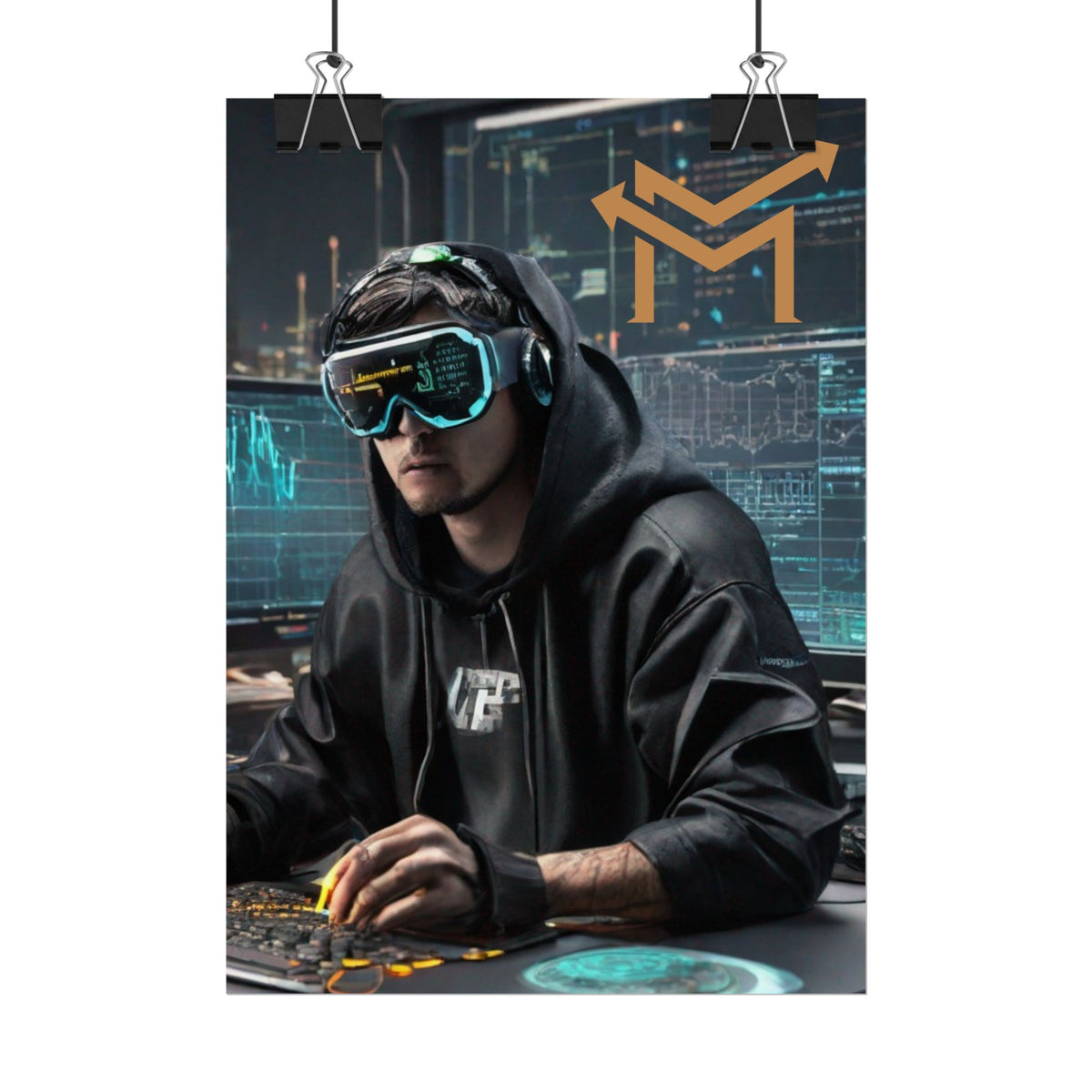 Futures trader Meta verse Market Makerz Posters