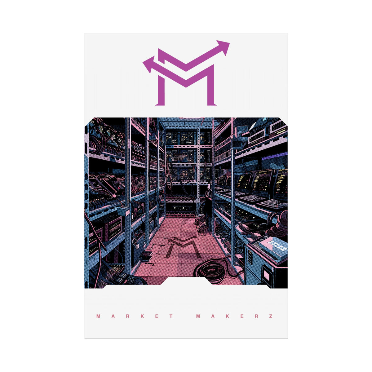 Market Makerz Crypto Farm Rolled Posters