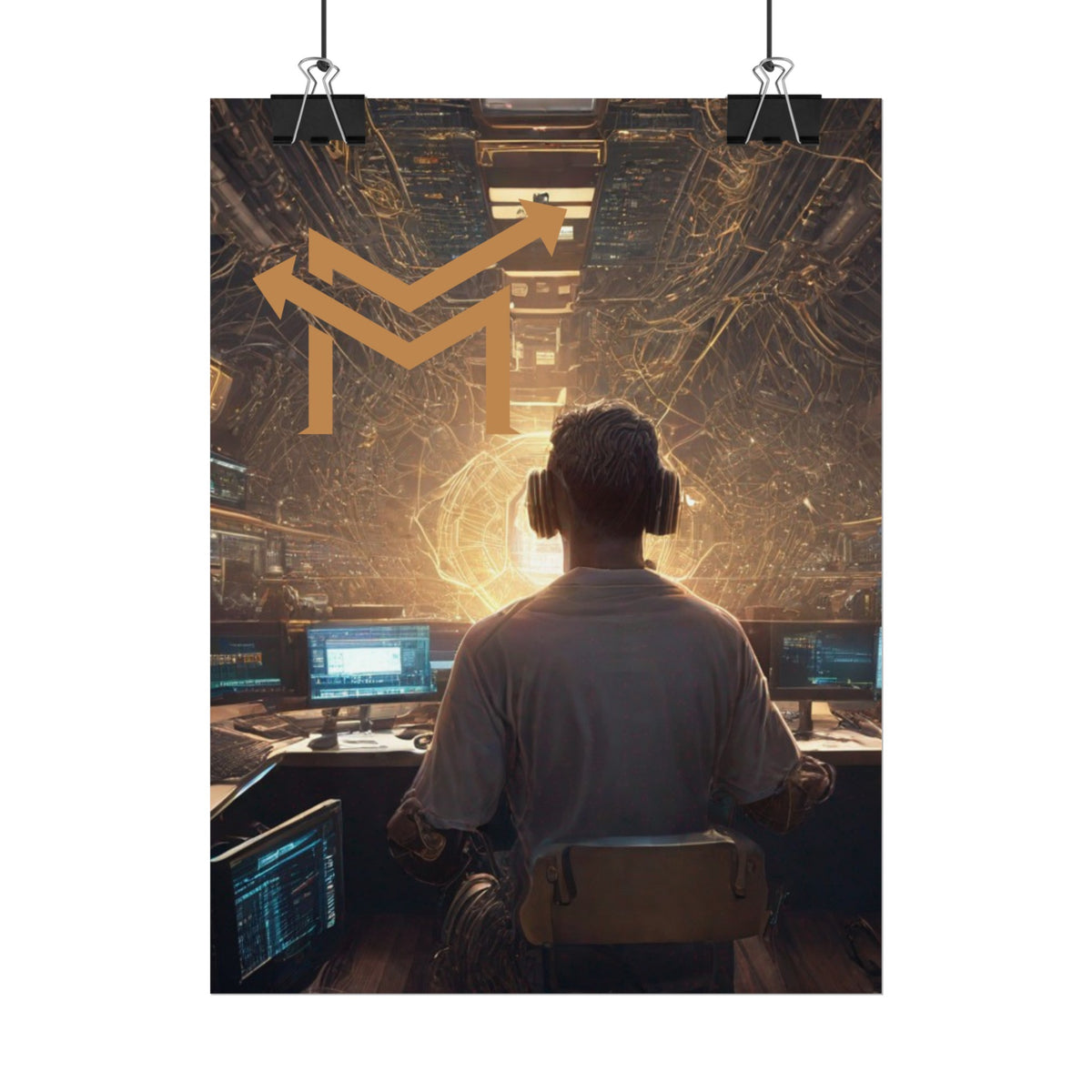 Decentralized Science trader Market Makerz Poster