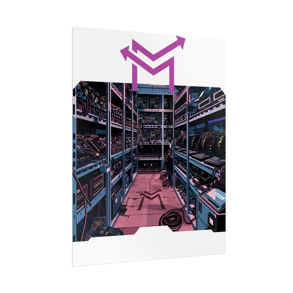 Market Makerz Crypto Farm Rolled Posters