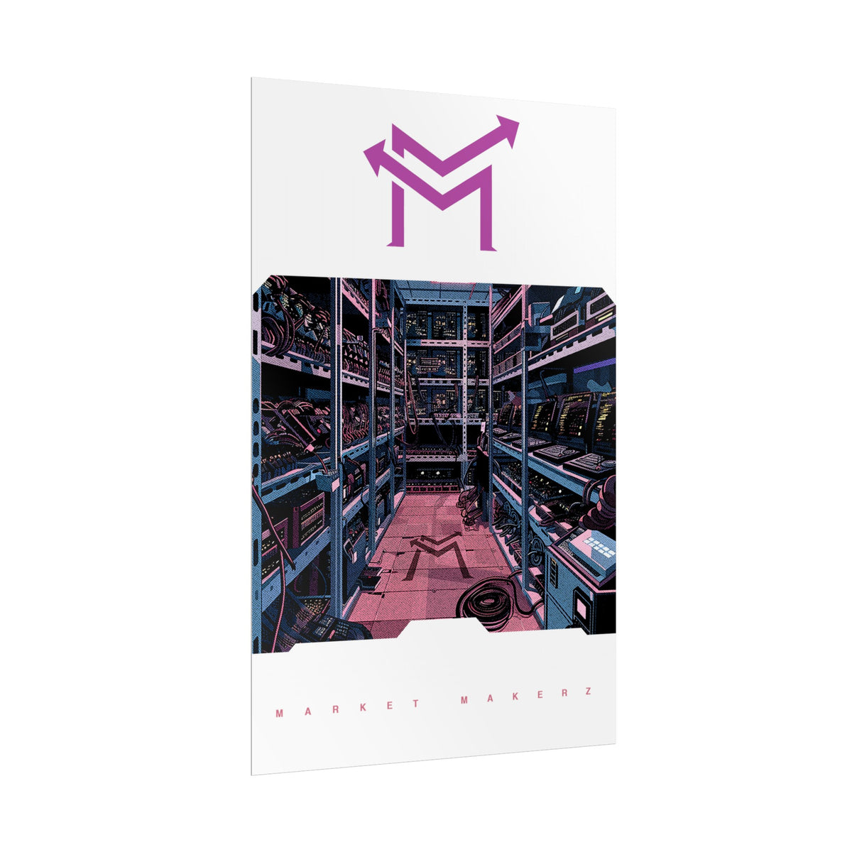 Market Makerz Crypto Farm Rolled Posters