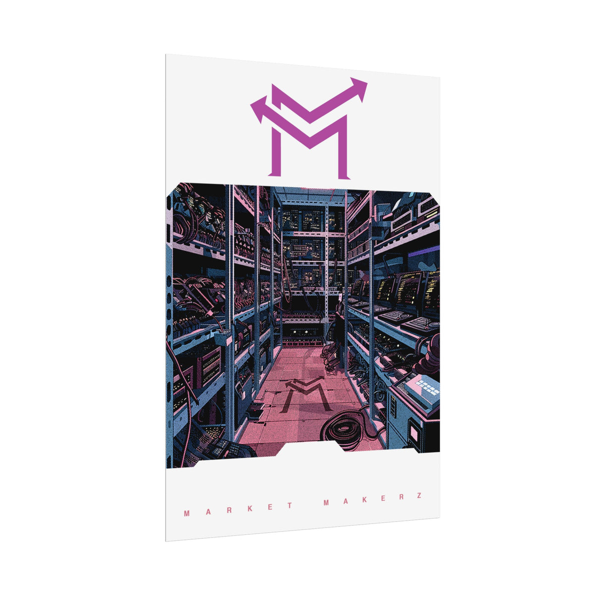 Market Makerz Crypto Farm Rolled Posters