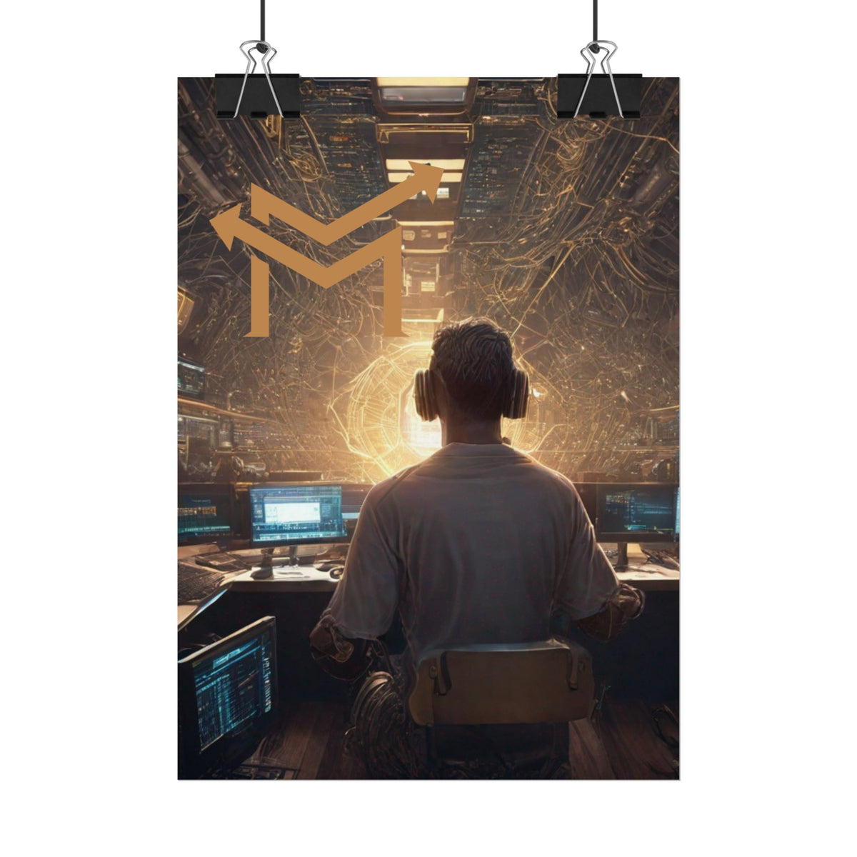 Decentralized Science trader Market Makerz Poster