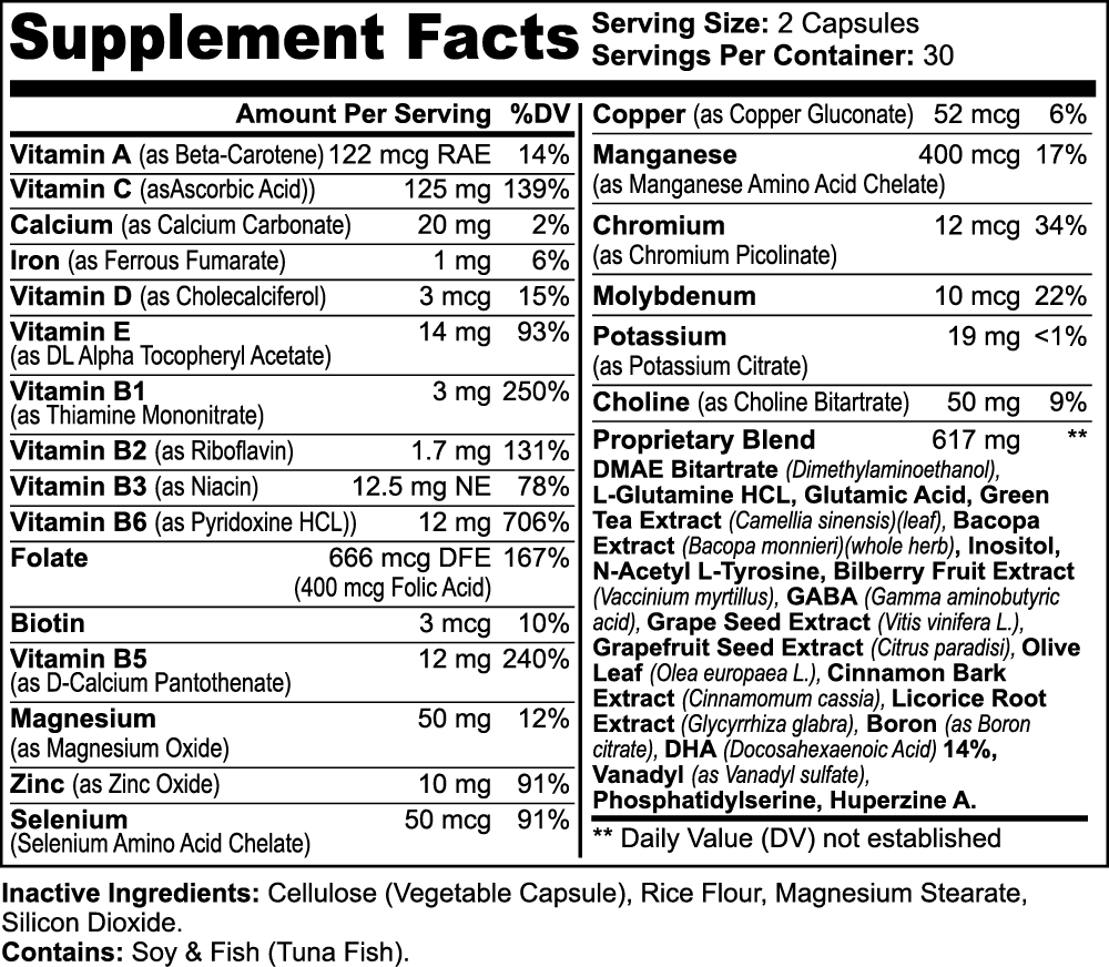 Brain Focus Supplements