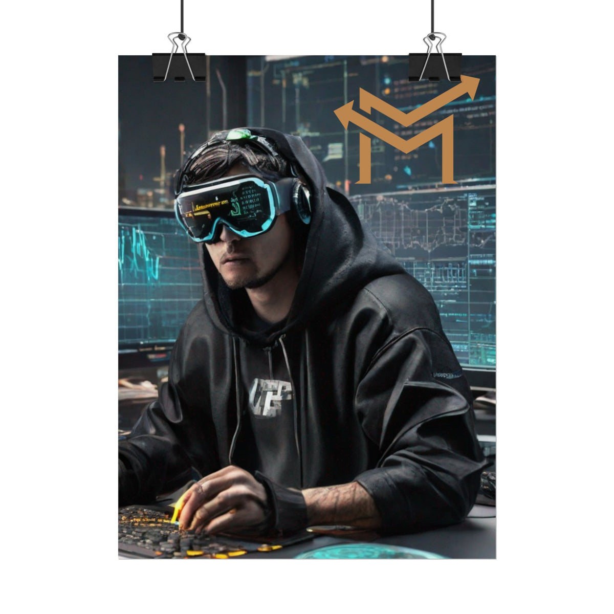 Futures trader Meta verse Market Makerz Posters