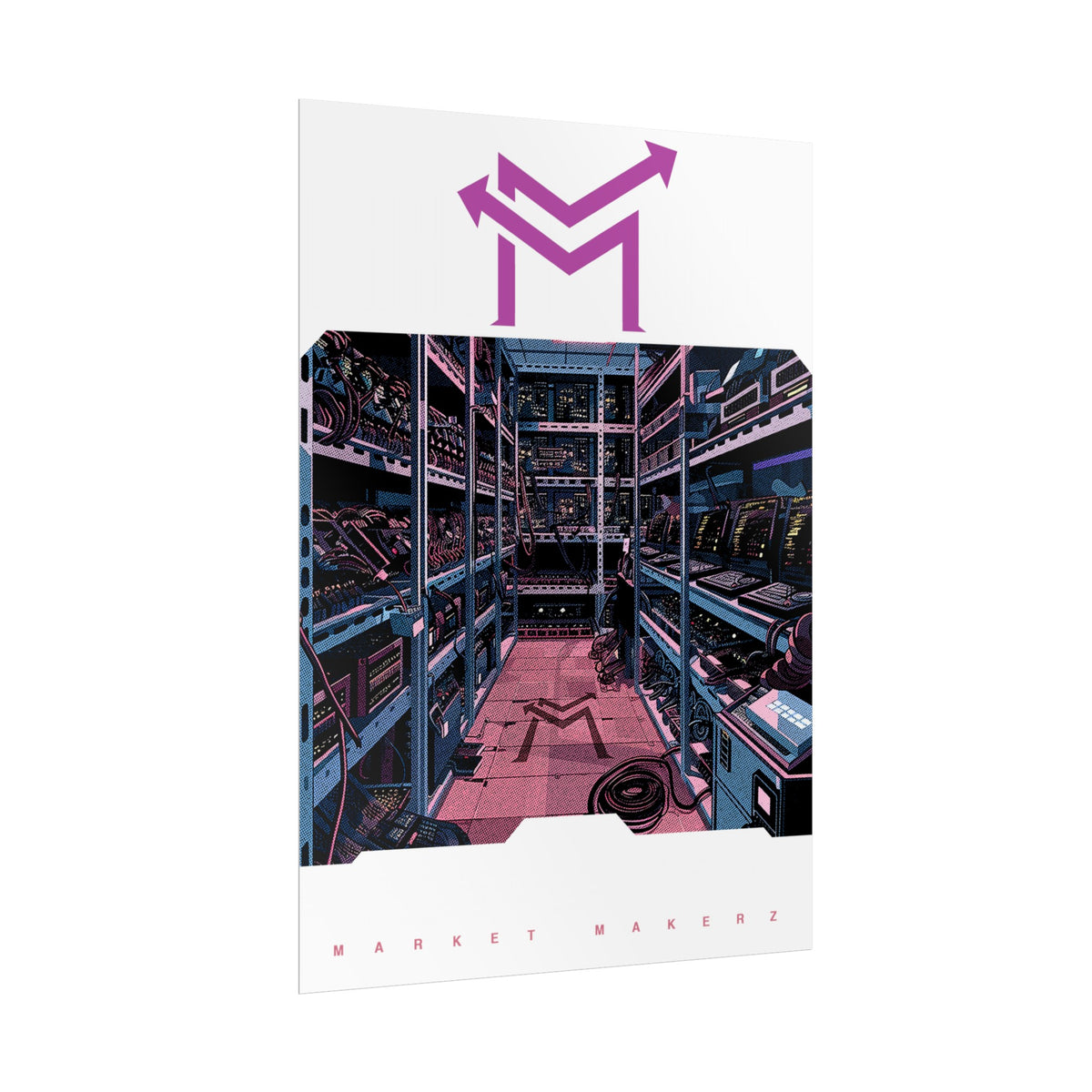 Market Makerz Crypto Farm Rolled Posters