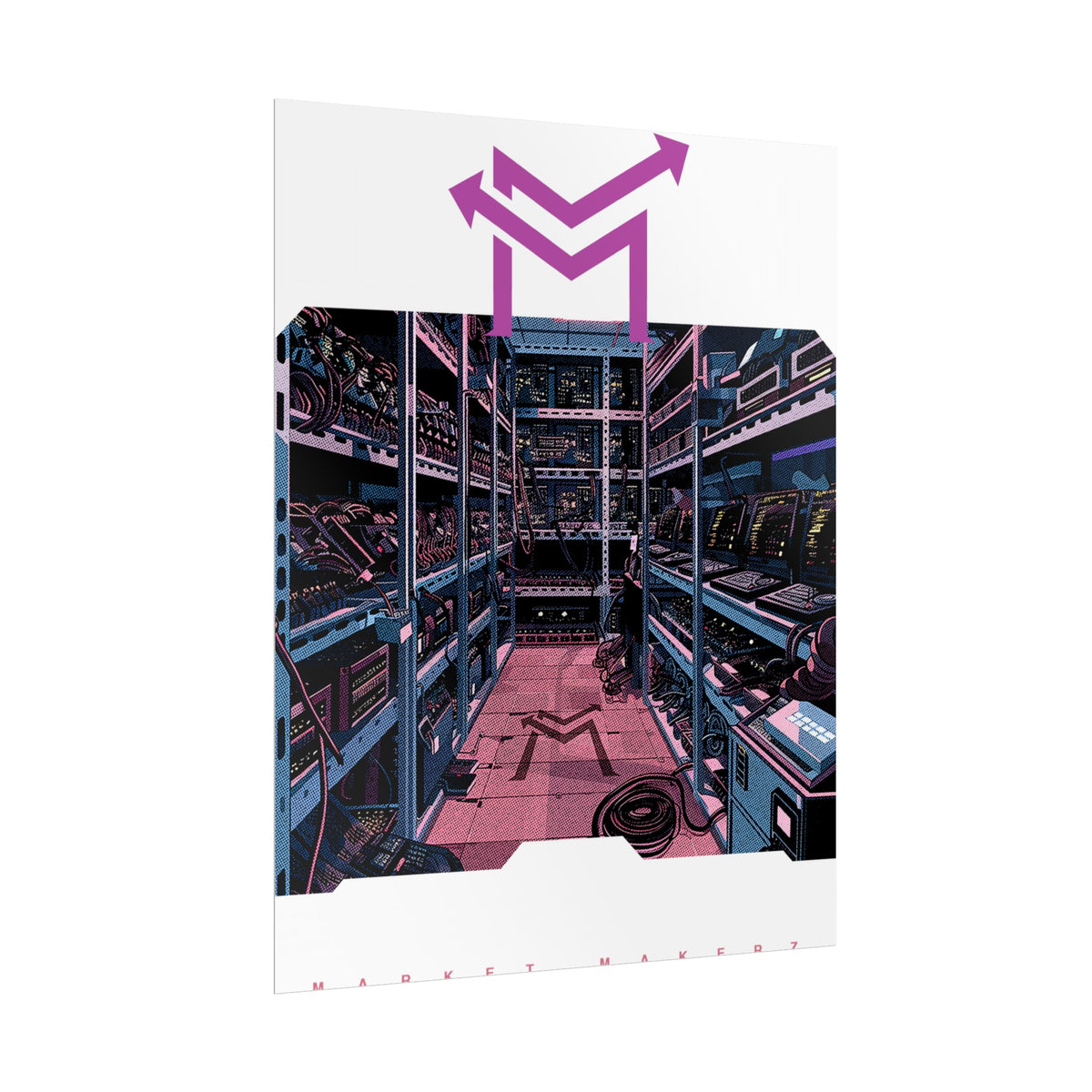 Market Makerz Crypto Farm Rolled Posters