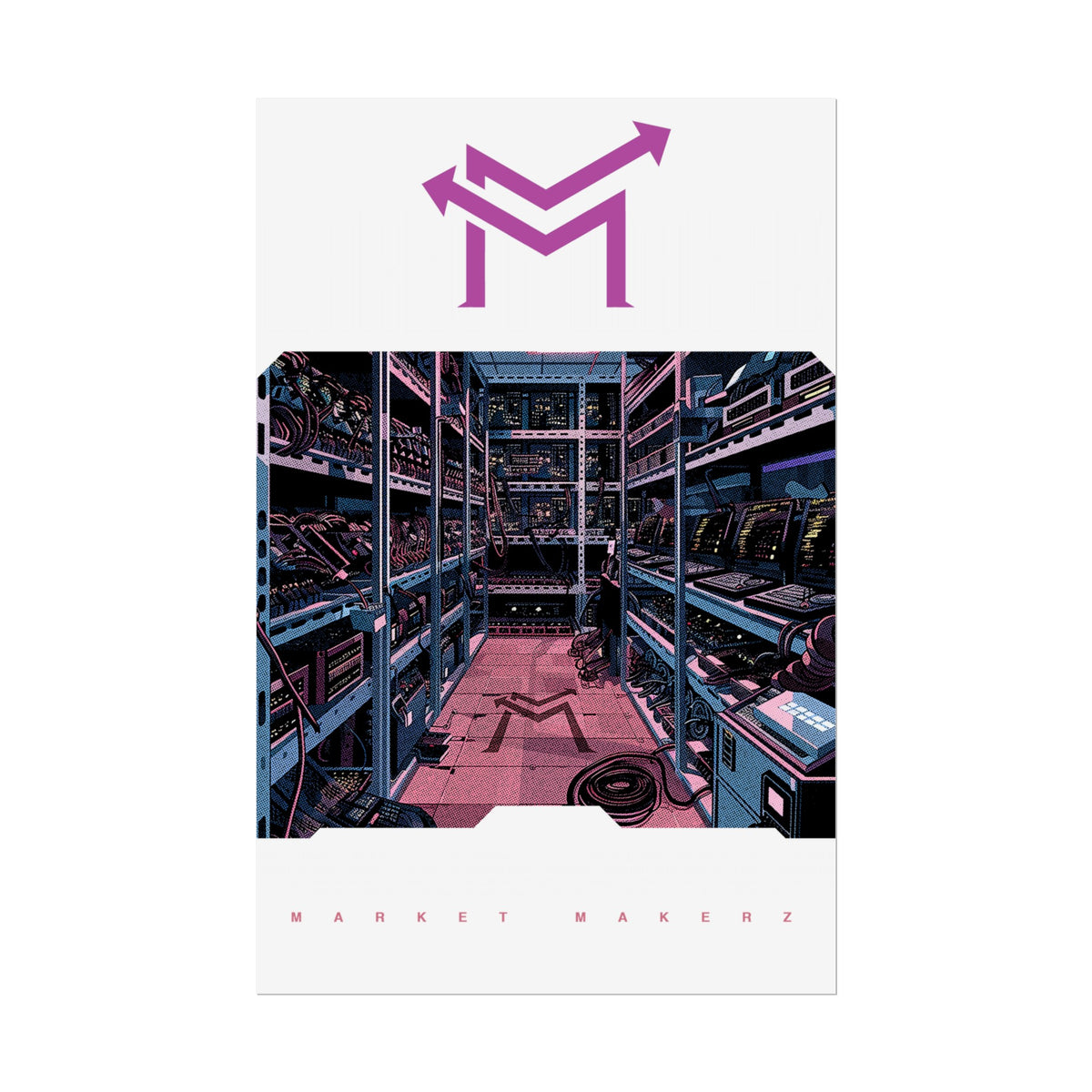 Market Makerz Crypto Farm Rolled Posters