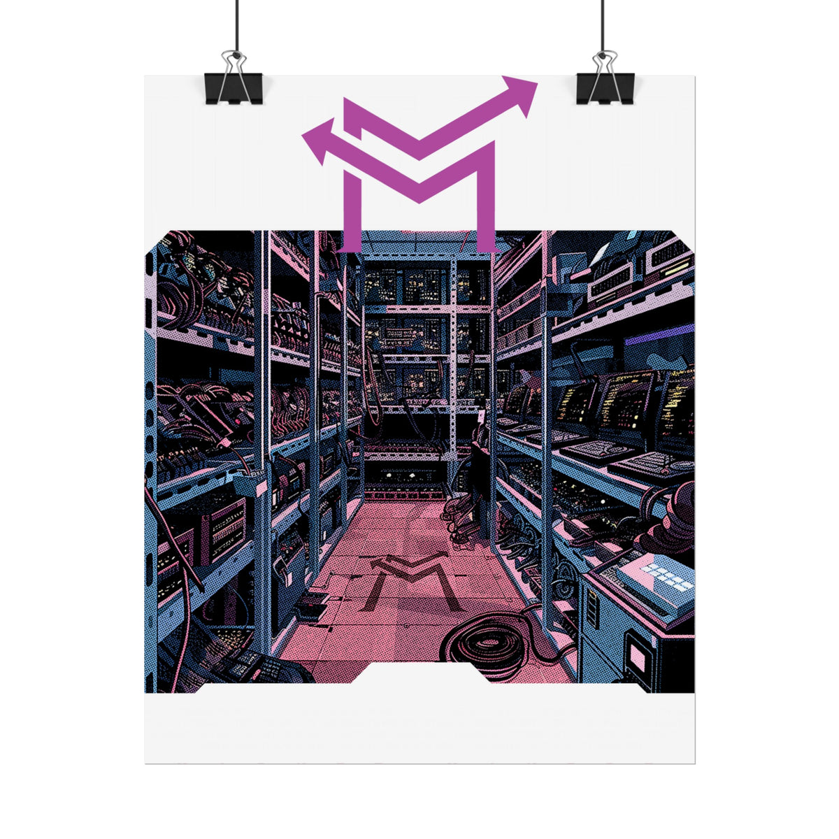 Market Makerz Crypto Farm Rolled Posters