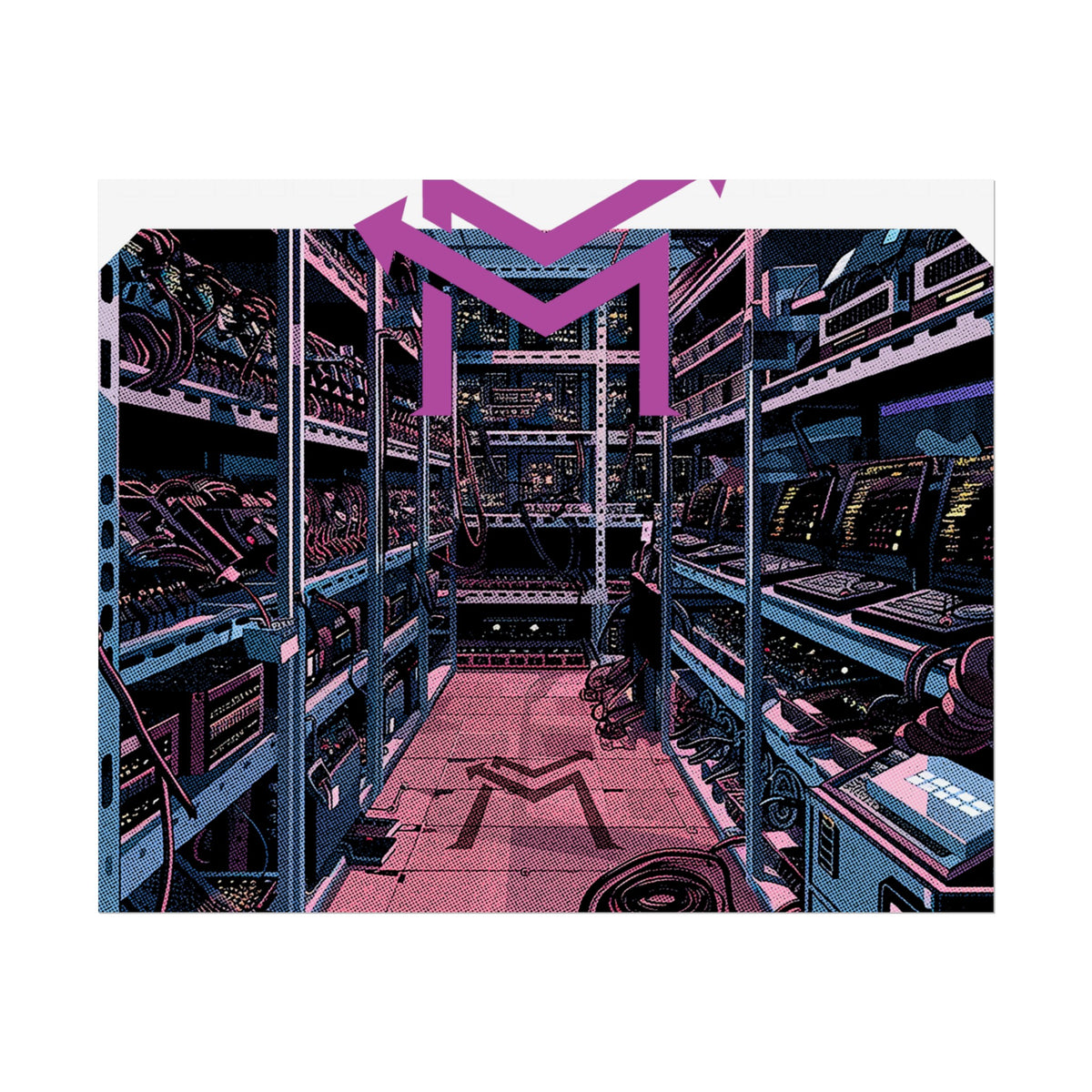 Market Makerz Crypto Farm Rolled Posters