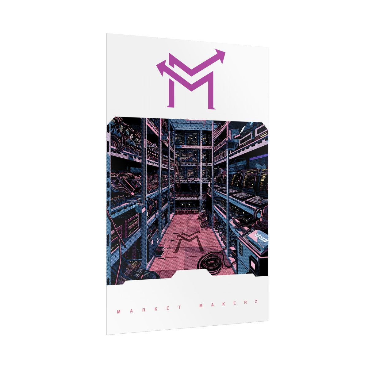 Market Makerz Crypto Farm Rolled Posters