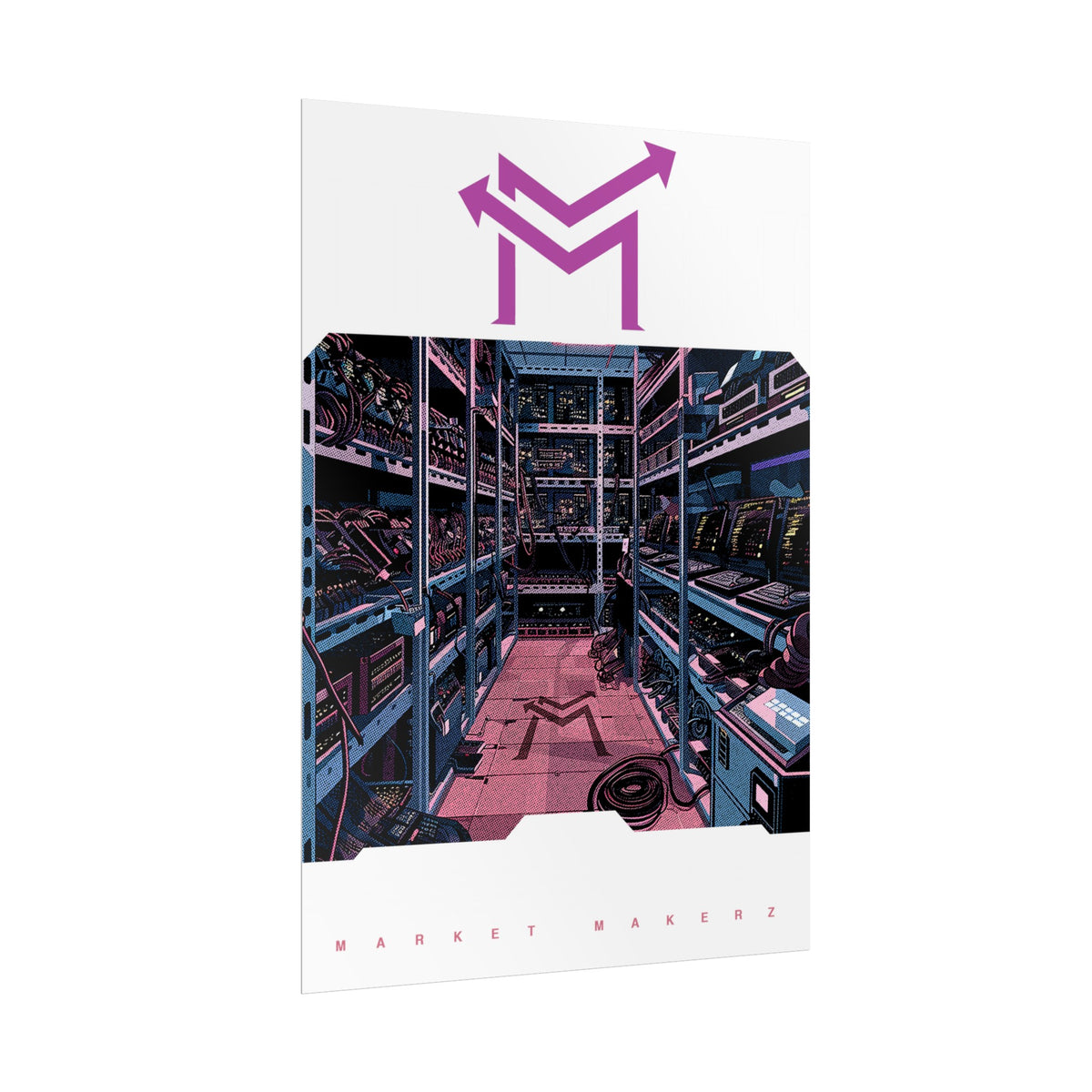 Market Makerz Crypto Farm Rolled Posters